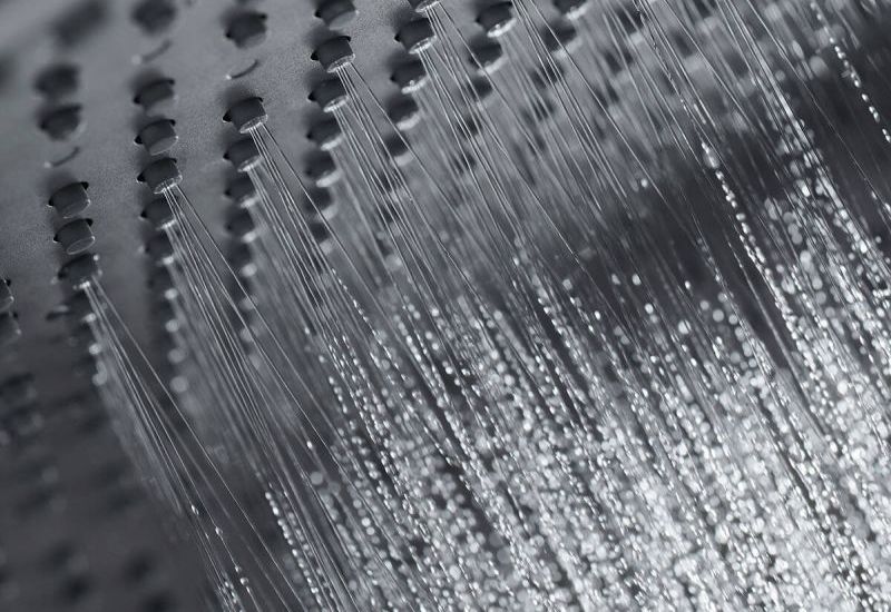 Верхній душ &Oslash; 250 мм Hansgrohe Rainfinity, 1 тип струменя (колір - матова бронза) 26228140 26228140 &mdash; фото в Esantehnika