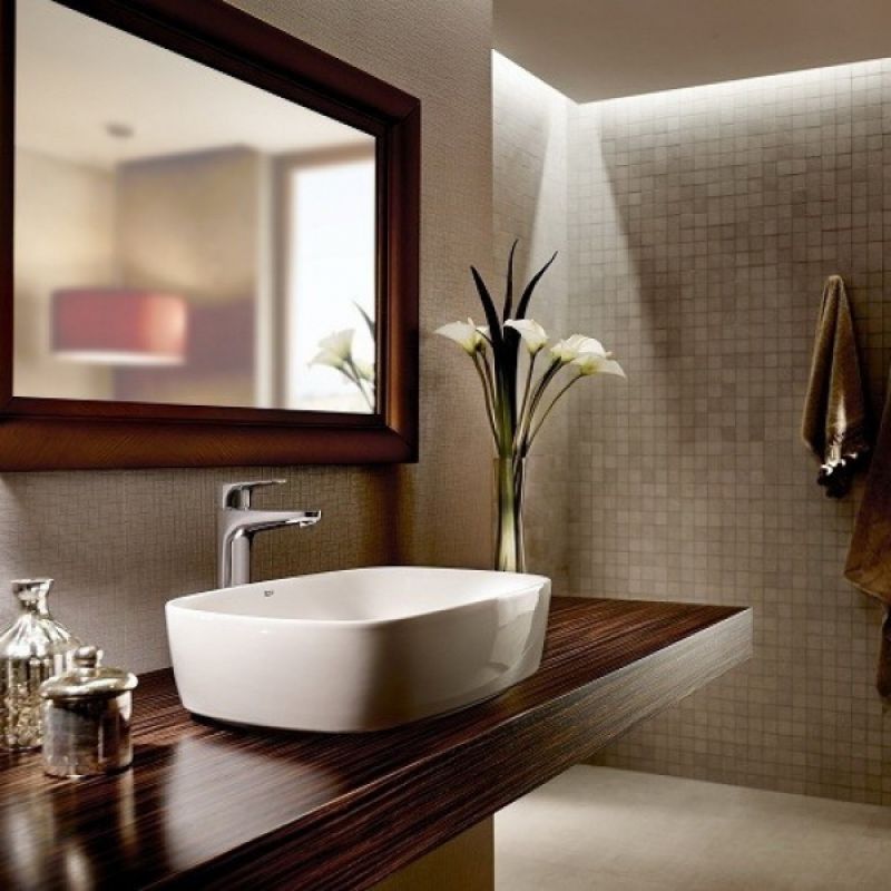 Умывальник накладной Roca Inspira Soft 50 см A327500000 A327500000 &mdash; фото в Esantehnika