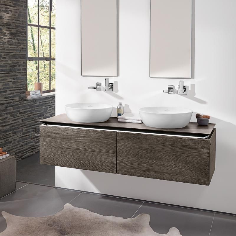 Раковина накладная на столешницу Villeroy & Boch Artis &Oslash;43 х h15 см, white alpin 41794301 41794301 &mdash; фото в Esantehnika