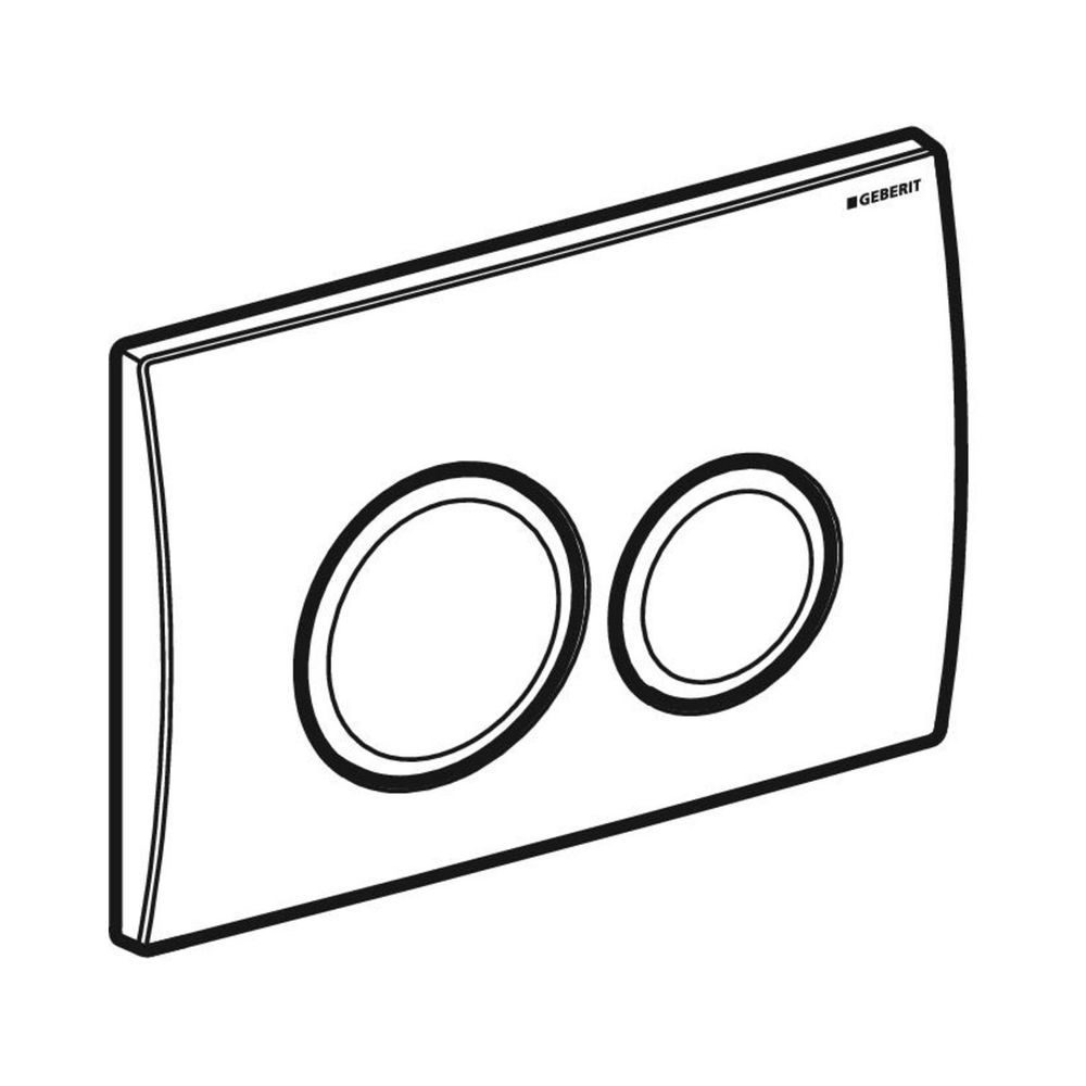 Інсталяція для унітазу Geberit DuofixBasic в комплекті з кнопкою Delta 20 (пластик матовий хром) 458.103.00.1+115.127.46.1 458.103.00.1+115.127.46.1 &mdash; фото в Esantehnika