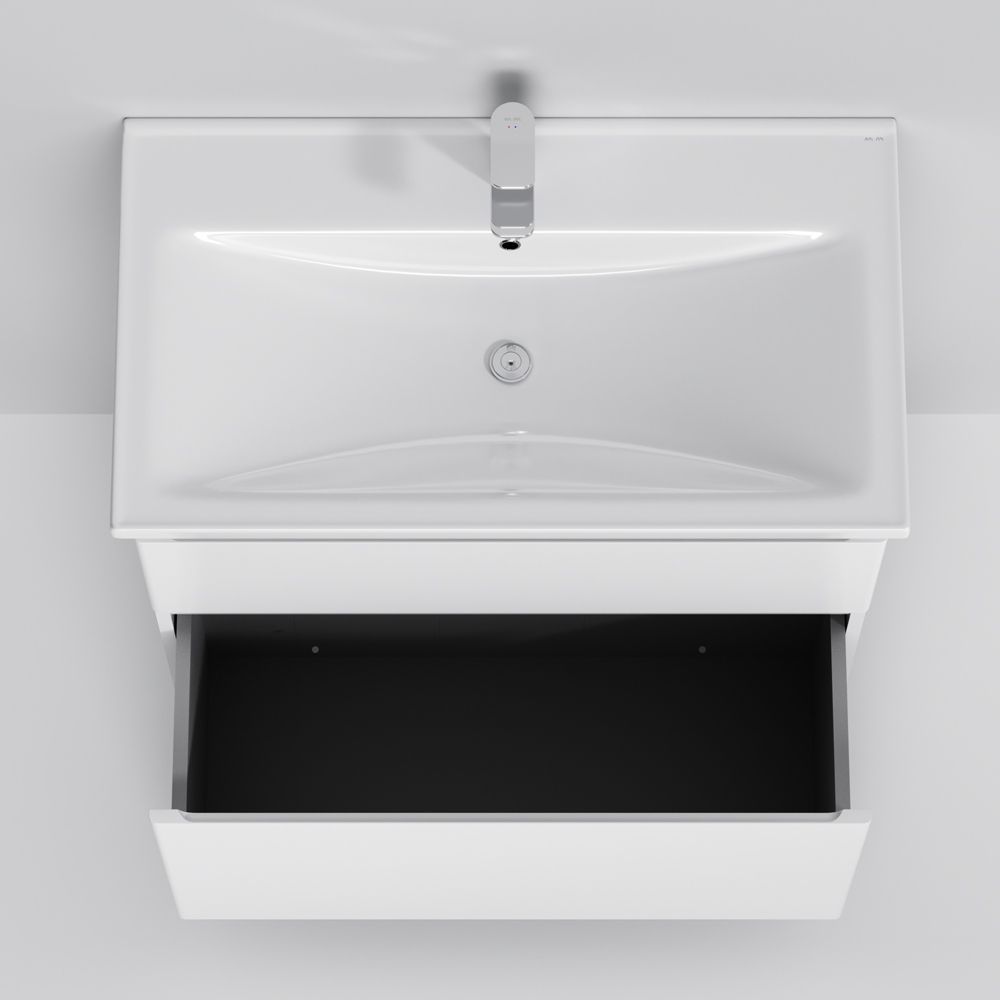 Комплект мебели тумба с умывальником AM.PM X-Joy 80 х 45 х h85 см, белый глянец M85-FSX0802-WC0802WG38 M85-FSX0802-WC0802WG38 &mdash; фото в Esantehnika