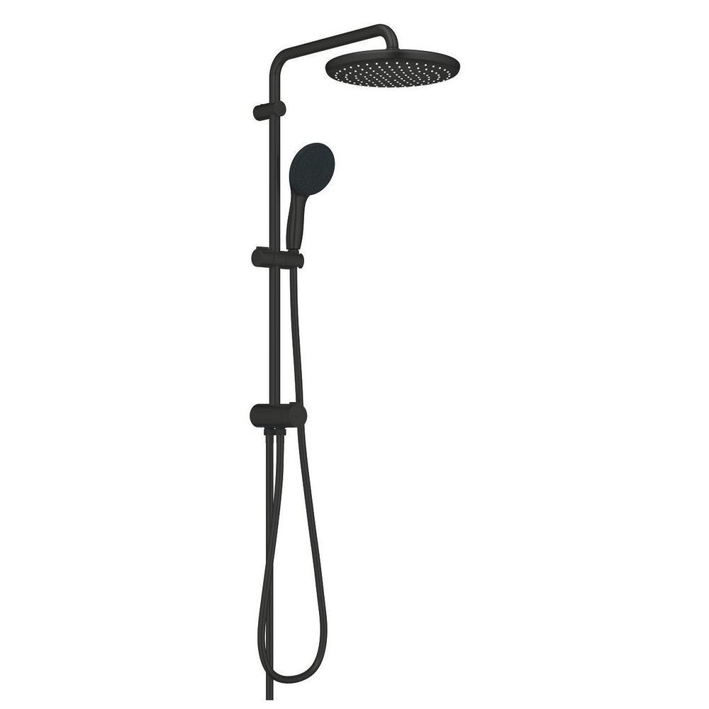 Душова система Grohe Tempesta 250 Flex чорна матова (269802431) 269802431 &mdash; фото в Esantehnika
