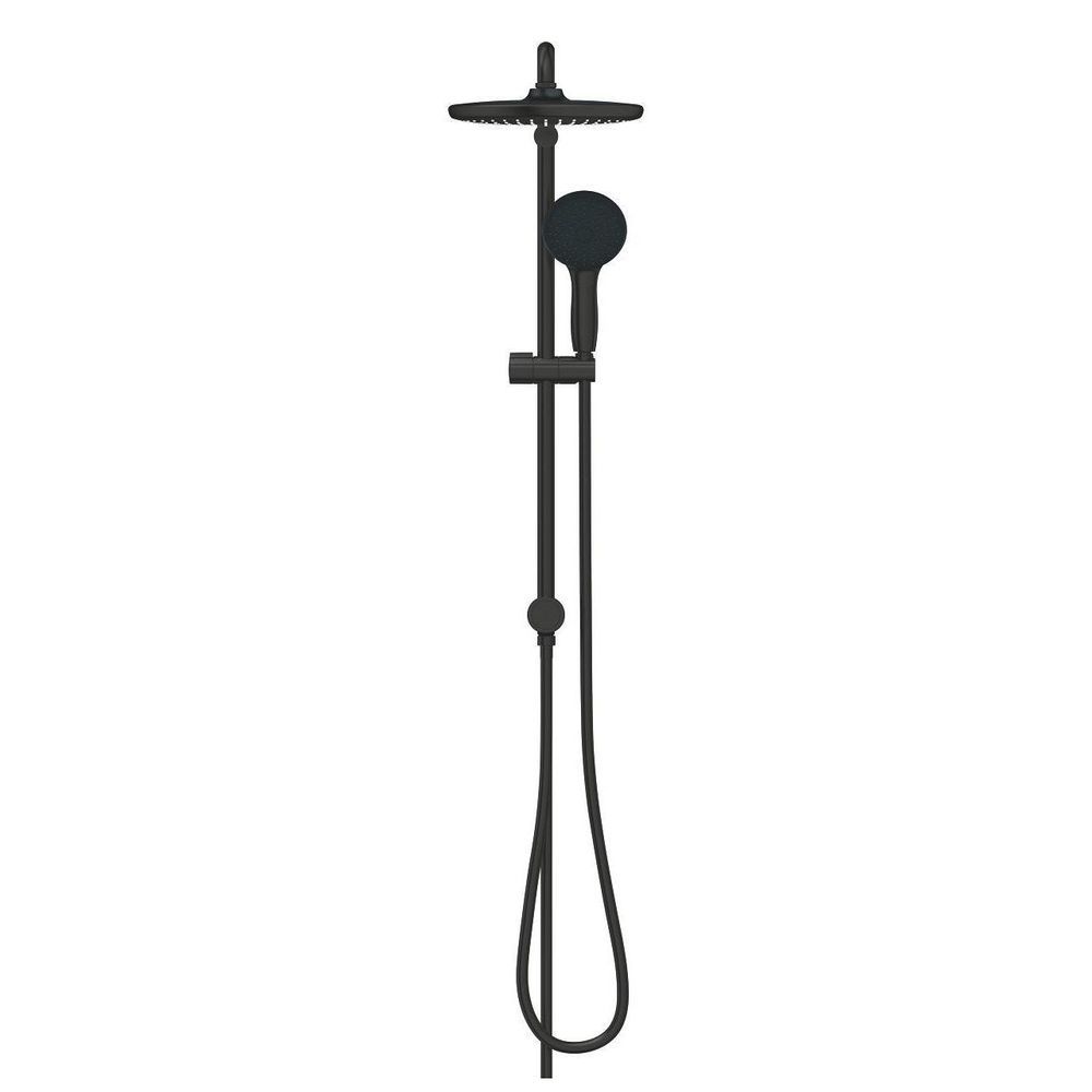 Душова система Grohe Tempesta 250 Flex чорна матова (269802431) 269802431 &mdash; фото в Esantehnika