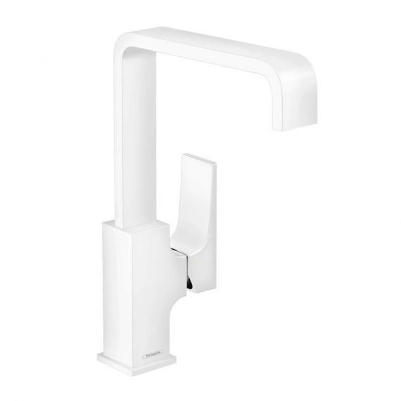 Змішувач для раковини Hansgrohe Metropol (колір - білий матовий) 32511700 32511700 &mdash; фото в Esantehnika