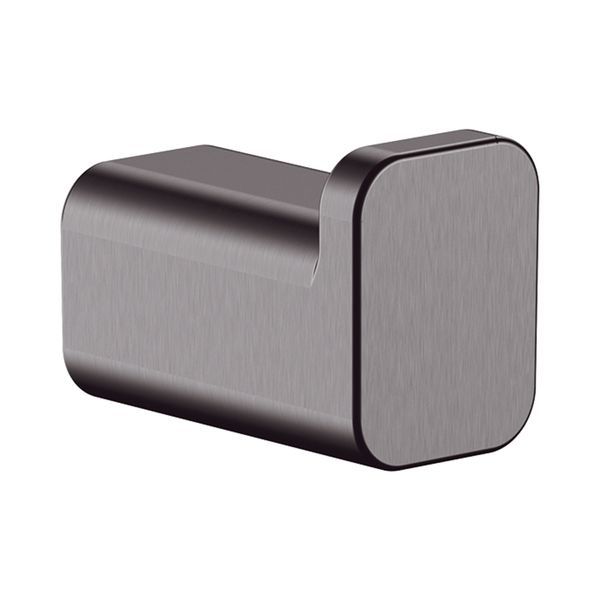 Гачок Hansgrohe AddStoris, шліфований чорний хром 41742340 41742340 &mdash; фото в Esantehnika