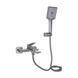 Смеситель для ванной Qtap Presto (с душевым гарнитуром) QTPRE259GRP45584 Graphite QTPRE259GRP45584 &mdash; фото в Esantehnika