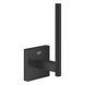 Держатель запасного рулона туалетной бумаги Grohe QuickFix Start Cube Black 409792430 409792430 &mdash; фото в Esantehnika