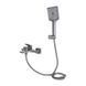 Смеситель для ванной Qtap Presto (с душевым гарнитуром) QTPRE259GRP45584 Graphite QTPRE259GRP45584 &mdash; фото в Esantehnika