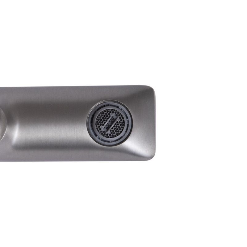 Смеситель для ванной Qtap Presto (с душевым гарнитуром) QTPRE259GRP45584 Graphite QTPRE259GRP45584 &mdash; фото в Esantehnika