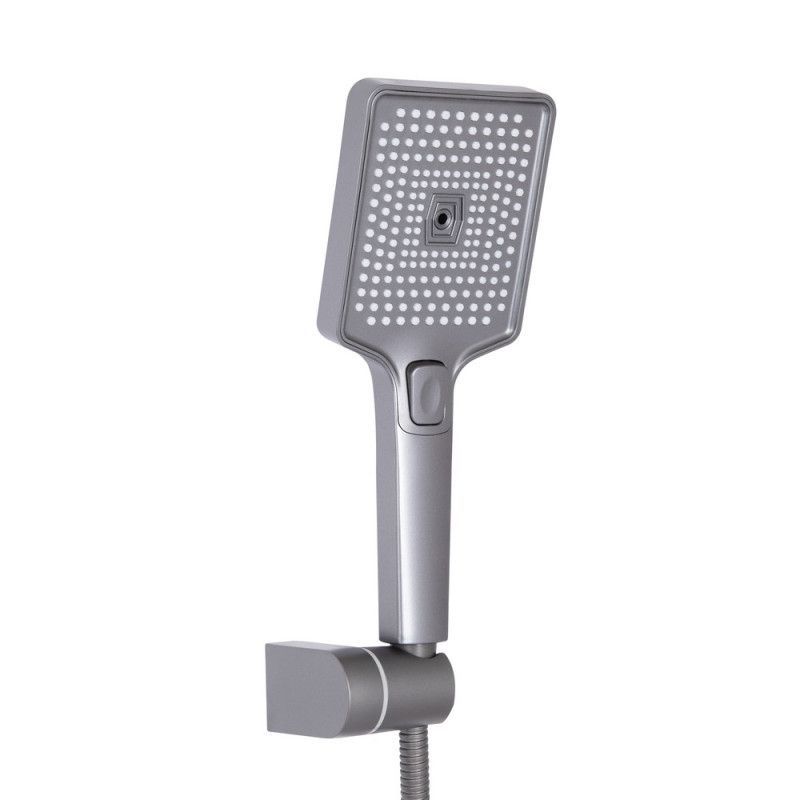 Смеситель для ванной Qtap Presto (с душевым гарнитуром) QTPRE259GRP45584 Graphite QTPRE259GRP45584 &mdash; фото в Esantehnika