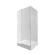 Душова кабіна Qtap Capricorn 90x90 см CRM1099SC6 Clear на дрібному піддоні Tern (CAPCRM1099SC6SET) CAPCRM1099SC6SET &mdash; фото в Esantehnika