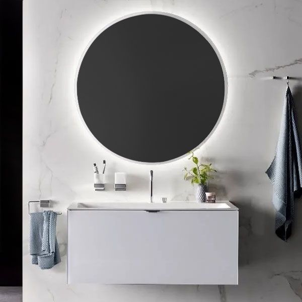 Дзеркало з LED-підсвічуванням &Oslash;60 см Emco Pure, з матовою окантовкою 4411 106 06 441110606 &mdash; фото в Esantehnika