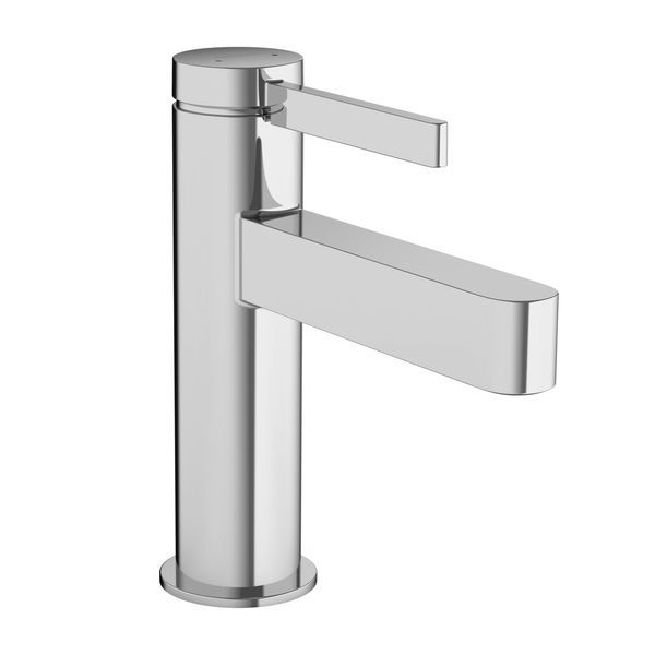 Змішувач для раковини Hansgrohe Finoris (колір - хром), з донним клапаном Push Open 76010000 76010000 &mdash; фото в Esantehnika