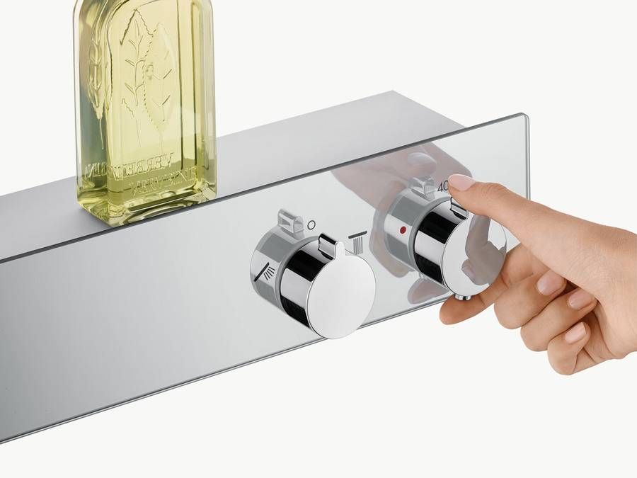 Смеситель Hansgrohe ShowerTablet (13107400) 13107400 &mdash; фото в Esantehnika