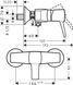Смеситель для душа настенный Hansgrohe METROPOL CLASSIC 31360000 31360000 &mdash; фото в Esantehnika