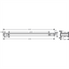 Полочка для душа Hansgrohe Rainfinity Shelf 500 (цвет - хром) 26844000 26844000 &mdash; фото в Esantehnika