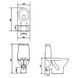 Унитаз-компакт Cersanit Merida 031 сиденье Duroplast ( K03-036) K03-036 &mdash; фото в Esantehnika