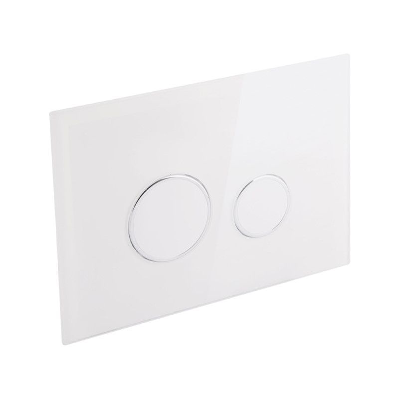 Панель смыва для унитаза Q-Tap Nest QT0111V1164GW QT0111V1164GW &mdash; фото в Esantehnika