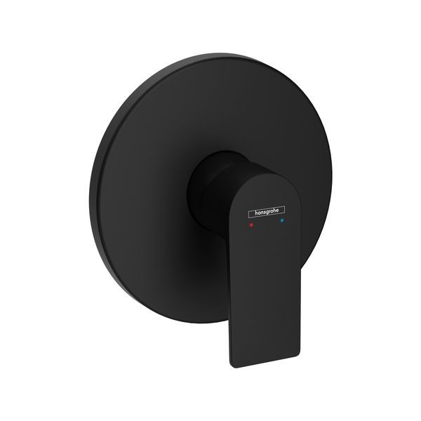 Змішувач для душу прихованого монтажу Hansgrohe Rebris E (колір - чорний матовий) 72668670 72668670 &mdash; фото в Esantehnika