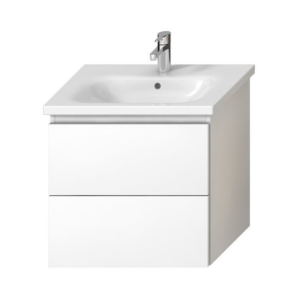 Тумба під умивальник JIKA Mio-N 61x58.8x44.8см підвісна біла без умивальника H40J7154015001 H40J7154015001 &mdash; фото в Esantehnika
