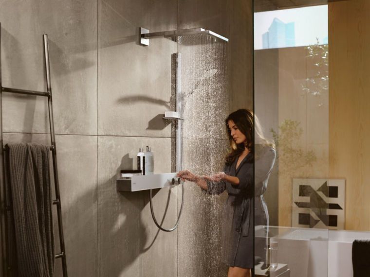 Термостат Hansgrohe ShowerTablet 600 (цвет - хром) 13108000 13108000 &mdash; фото в Esantehnika