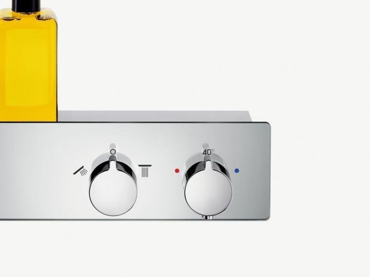 Термостат Hansgrohe ShowerTablet 600 (цвет - хром) 13108000 13108000 &mdash; фото в Esantehnika