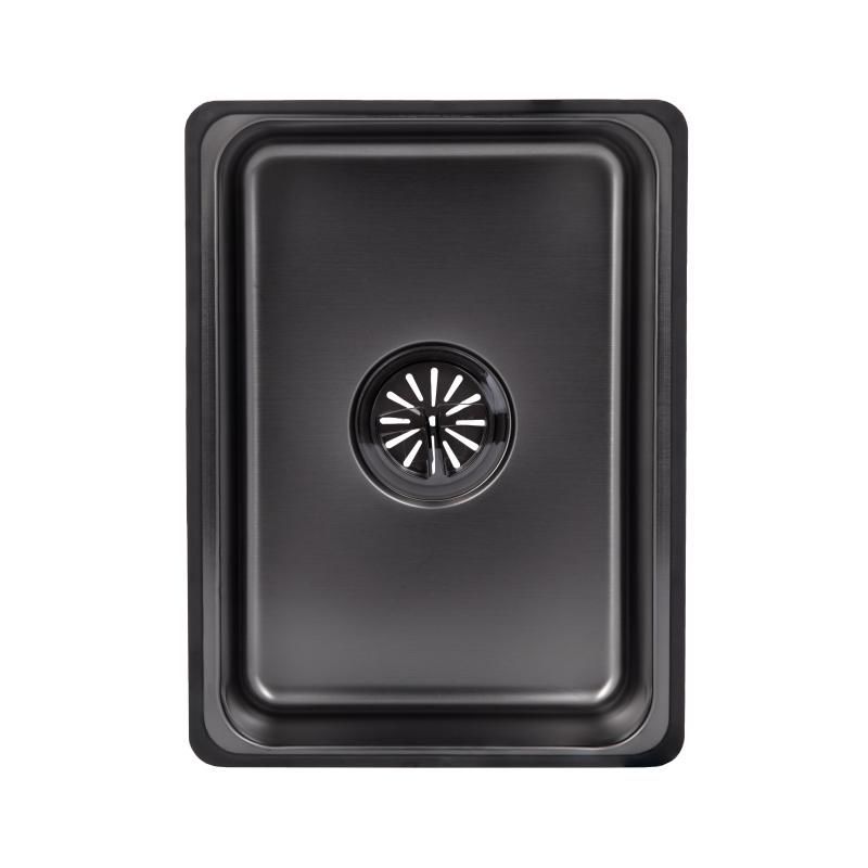 Lidz Handmade H7545B Мойка для кухни интегрированная Decor Black PVD Honeycomb 3,0/1,0 мм LDH7545BDECPVD48373 LDH7545BDECPVD48373 &mdash; фото в Esantehnika