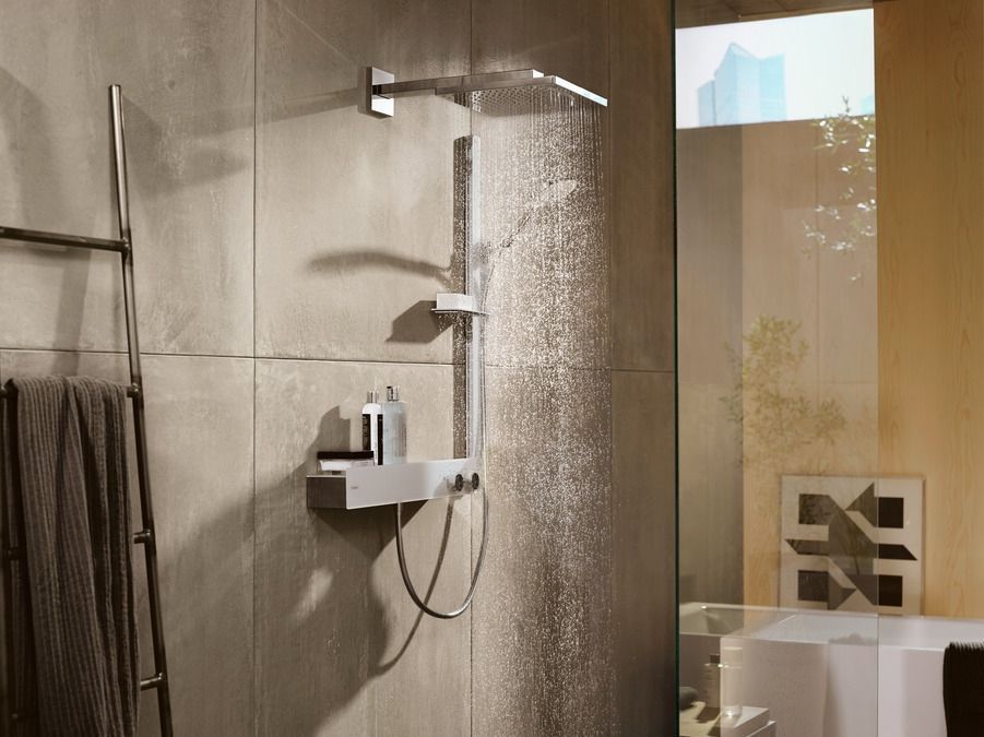 Термостат Hansgrohe ShowerTablet 600 (цвет - хром) 13108000 13108000 &mdash; фото в Esantehnika