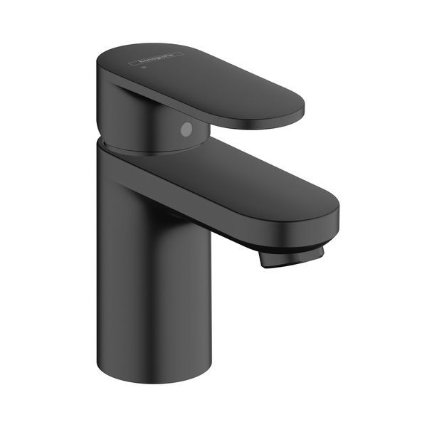 Змішувач для раковини 70 Hansgrohe Vernis Blend (колір - чорний матовий), з донним клапаном 71550670 71550670 &mdash; фото в Esantehnika