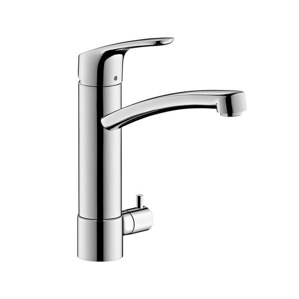 Кухонний змішувач 200, із запірним вентилем, 1jet Hansgrohe Focus M41 (колір - хром) 31803000 31803000 &mdash; фото в Esantehnika