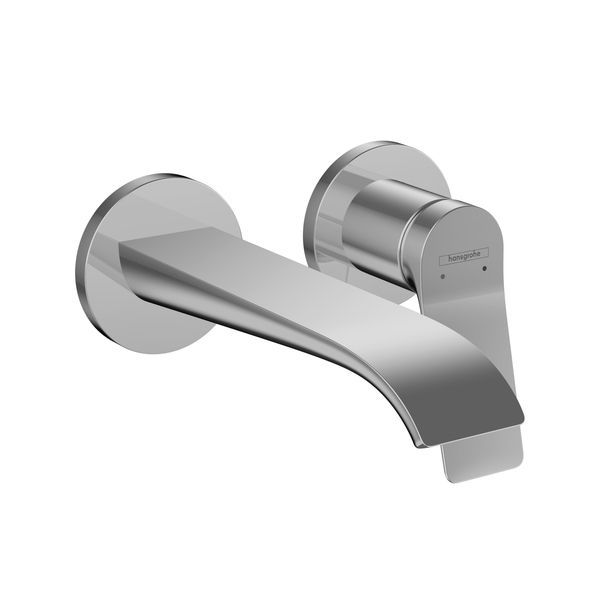 Змішувач для раковини настінний Hansgrohe Vivenis (колір - хром), вилив 195 мм 75050000 75050000 &mdash; фото в Esantehnika