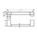 Поручень 348 мм Hansgrohe AddStoris, хром 41744000 41744000 &mdash; фото в Esantehnika