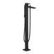 Смеситель для ванны напольный Hansgrohe Metropol (цвет - черный матовый) 32532670 32532670 &mdash; фото в Esantehnika