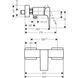 Смеситель для душа Hansgrohe Metropol (цвет - белый матовый) 32560700 32560700 &mdash; фото в Esantehnika