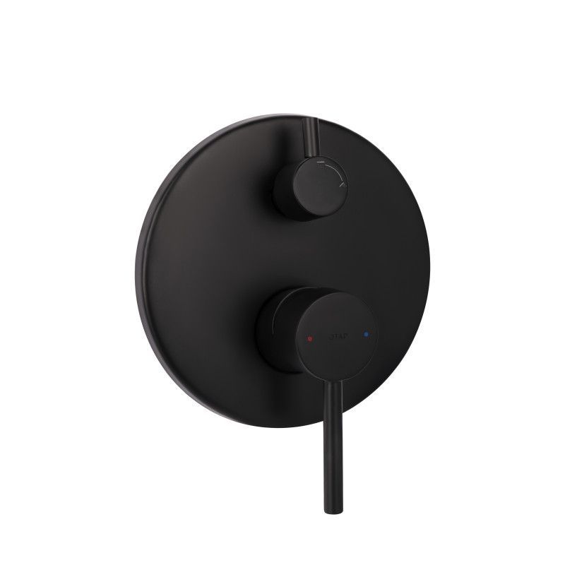 Душова система прихованого монтажу Qtap Scorpio чорний матовий QTSCO113BLM45897 QTSCO113BLM45897 &mdash; фото в Esantehnika