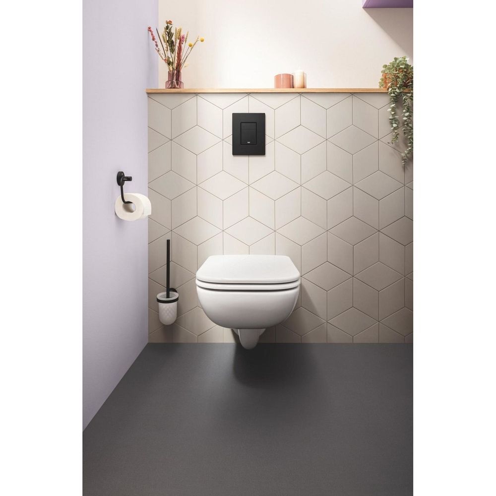 Набор инсталляции Grohe QuickFix Rapid SL с чёрной матовой клавишей (388112430) 388112430 &mdash; фото в Esantehnika