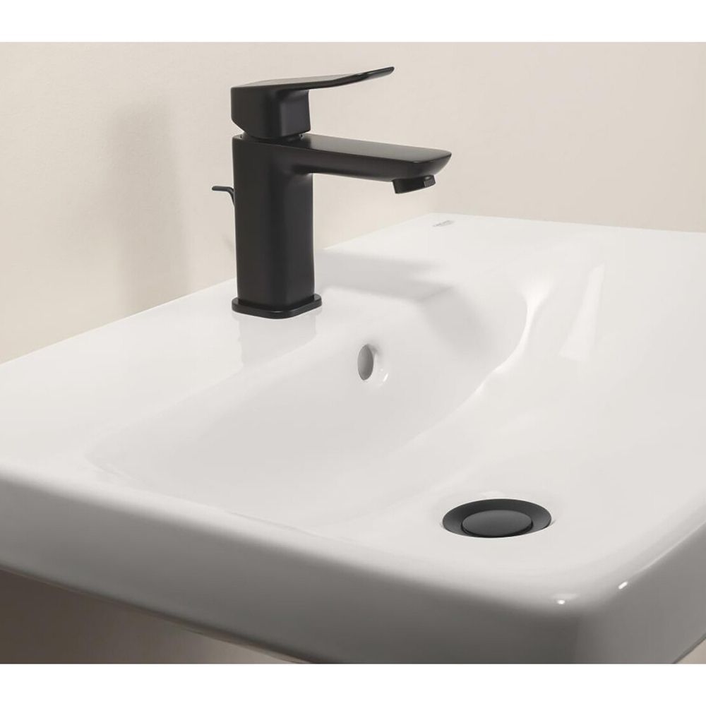 Смеситель для раковины M-размера Grohe QuickFix Dice Black ColdStart 1018362430 1018562430 &mdash; фото в Esantehnika