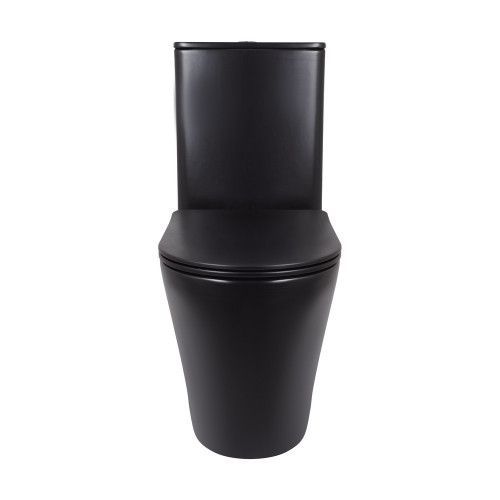 Унитаз напольный Qtap Scorpio Ultra Quiet Soft-close MATT BLACK QT14226088AMB QT14226088AMB &mdash; фото в Esantehnika