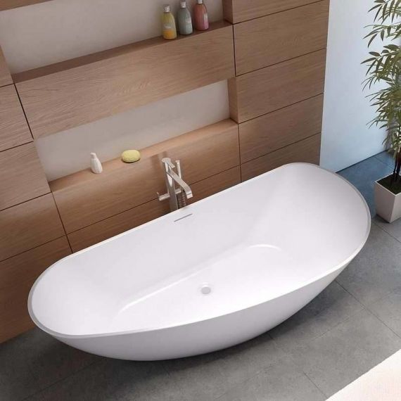 Ванна з литого мармуру Riho Granada R 170x80 см BS1900500000000 B121001105 &mdash; фото в Esantehnika