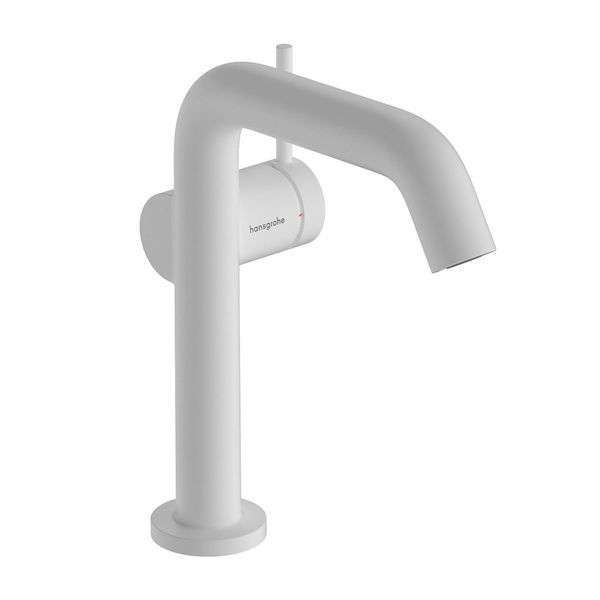 Змішувач для раковини 150 Fine CoolStart Hansgrohe Tecturis S (колір - білий матовий), без донного клапана 73341700 73341700 &mdash; фото в Esantehnika