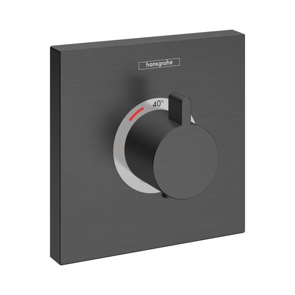 Термостат для душу Hansgrohe ShowerSelect HighFlow, СМ (колір - чорний шліфований хром) 15760340 15760340 &mdash; фото в Esantehnika