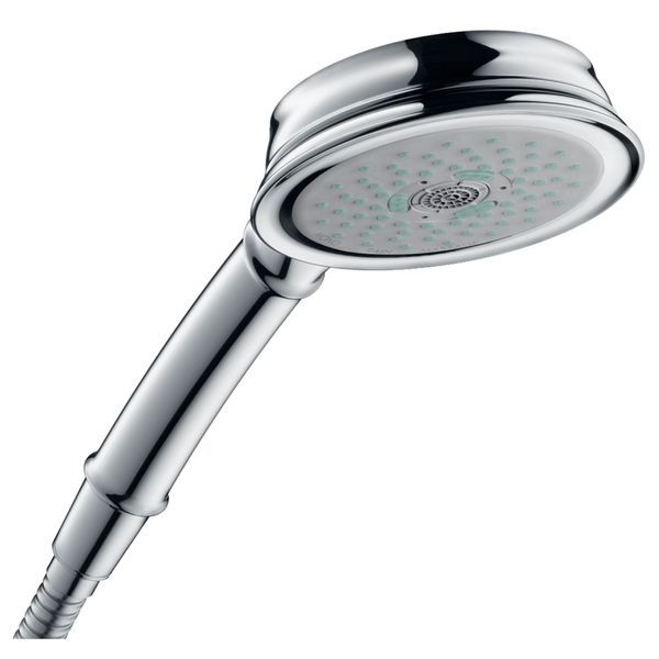 Лейка для душа Hansgrohe Croma 100 Classic Multi (цвет - хром), 3 вида струи 28539000 28539000 &mdash; фото в Esantehnika