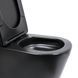 Унитаз напольный Qtap Scorpio Ultra Quiet Soft-close MATT BLACK QT14226088AMB QT14226088AMB &mdash; фото в Esantehnika