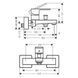 Змішувач для ванни Hansgrohe Vernis Shape (колір - хром) 71450000 71450000 &mdash; фото в Esantehnika