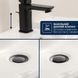 Смеситель для раковины M-размера Grohe QuickFix Dice Black ColdStart 1018362430 1018562430 &mdash; фото в Esantehnika