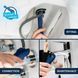 Смеситель для раковины M-размера Grohe QuickFix Dice Black ColdStart 1018362430 1018562430 &mdash; фото в Esantehnika