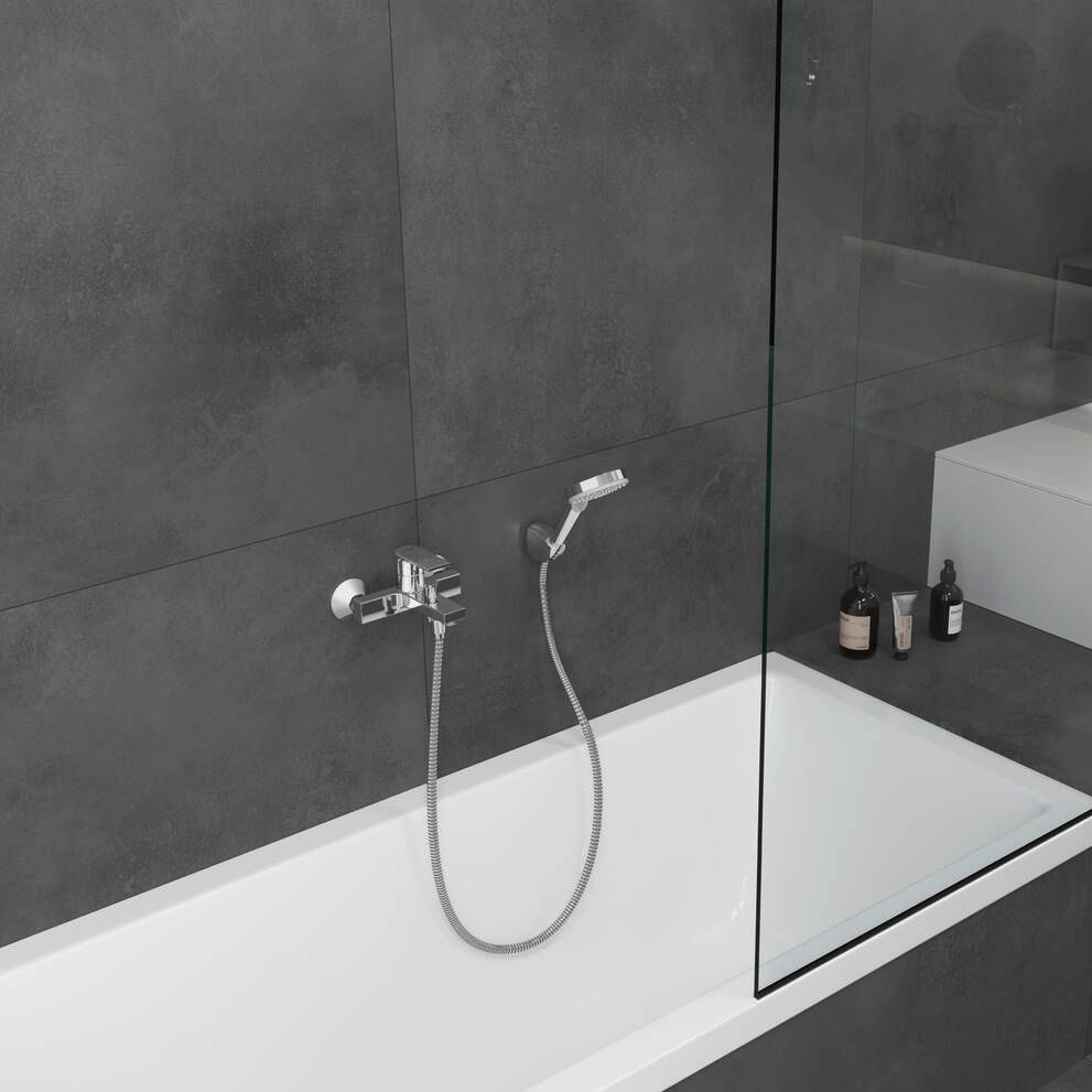 Змішувач для ванни Hansgrohe Vernis Shape (колір - хром) 71450000 71450000 &mdash; фото в Esantehnika