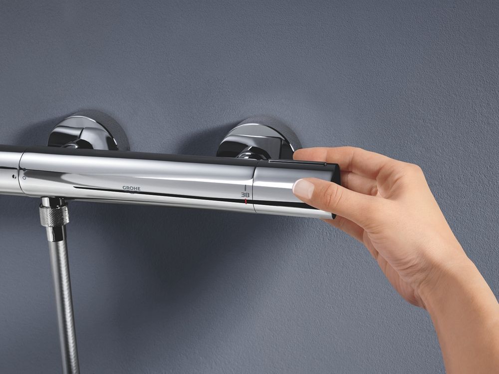 Термостат для душа Grohe QuickFix Precision Get (цвет - хром) 34773000 34773000 &mdash; фото в Esantehnika
