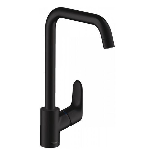 Змішувач для кухні 260, 1 jet Hansgrohe Focus M41 (колір - чорний матовий) 31820670 31820670 &mdash; фото в Esantehnika