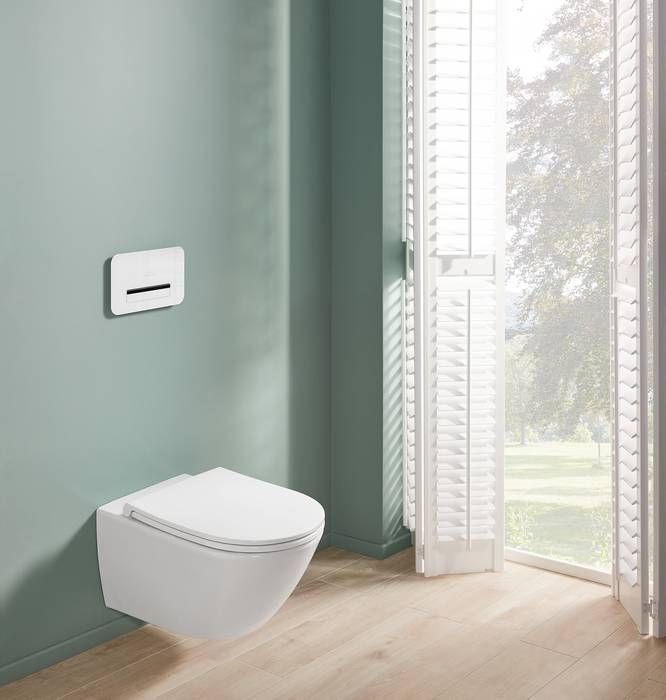 Унітаз підвісний TwistFlush (безободковий) Villeroy&Boch Subway 3.0 у комплекті з сидінням Slim Soft Close 4670T901 4670T901 &mdash; фото в Esantehnika
